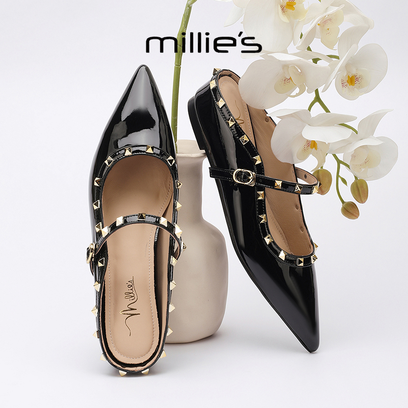 MILLIE'S/妙丽法式玛丽珍鞋