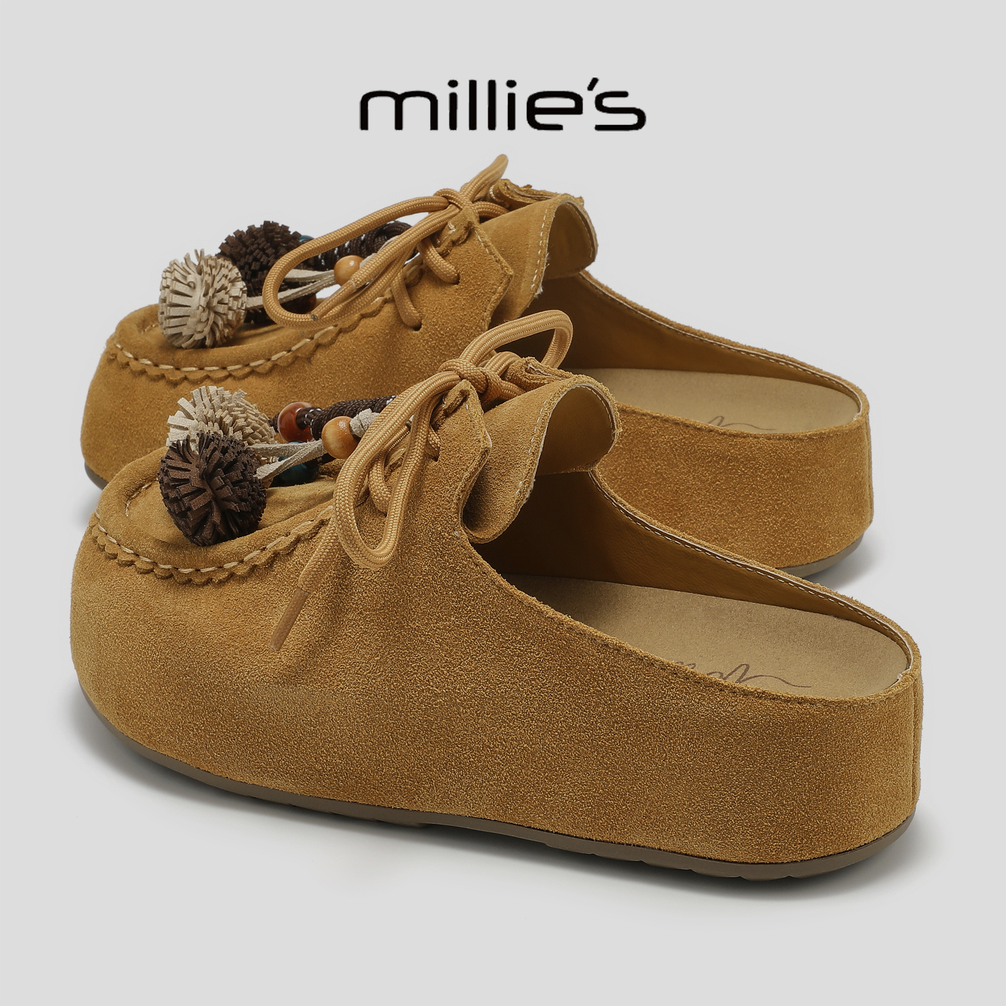 MILLIE'S/妙丽包头拖鞋