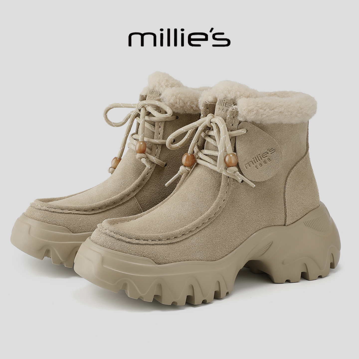 顺丰包邮妙丽加绒保暖雪地靴