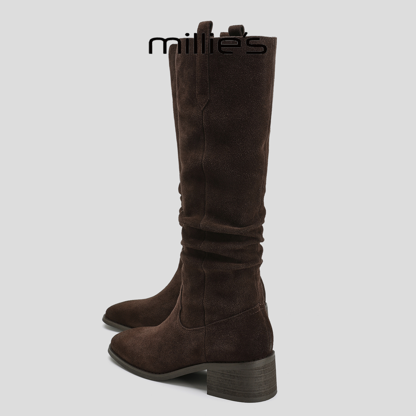 顺丰包邮妙丽加绒保暖长筒靴