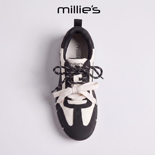 MILLIE'S/妙丽真皮德训鞋女