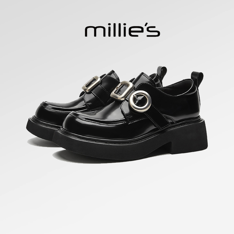 春秋季时尚英伦风小个子增高皮鞋