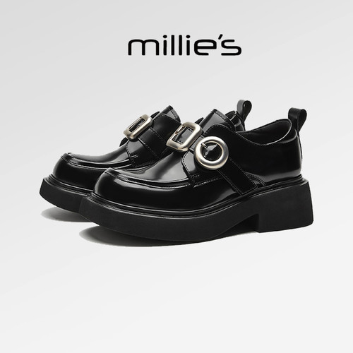 春秋季时尚英伦风小个子增高皮鞋