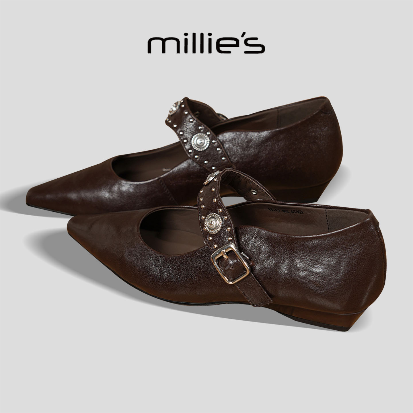 MILLIE'S/妙丽平跟舒适单鞋