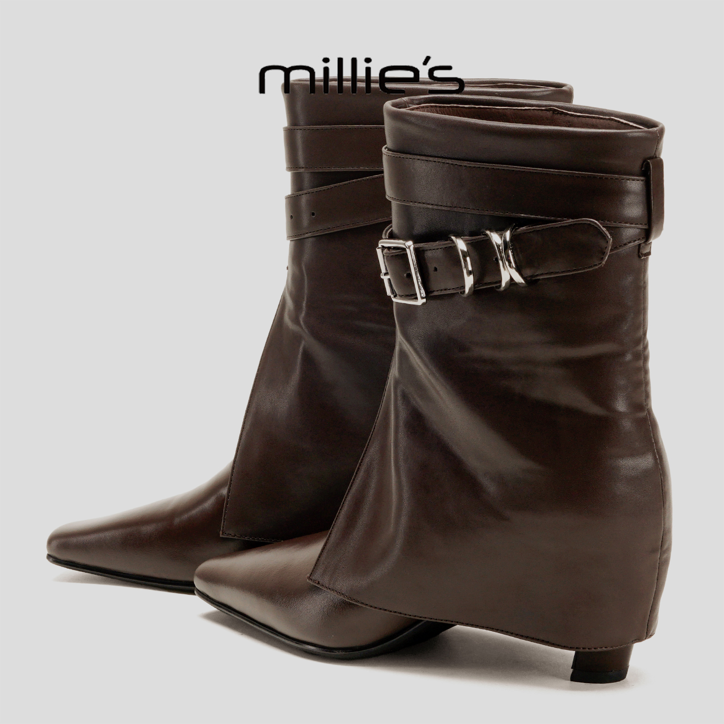 顺丰包邮妙丽加绒保暖时装靴