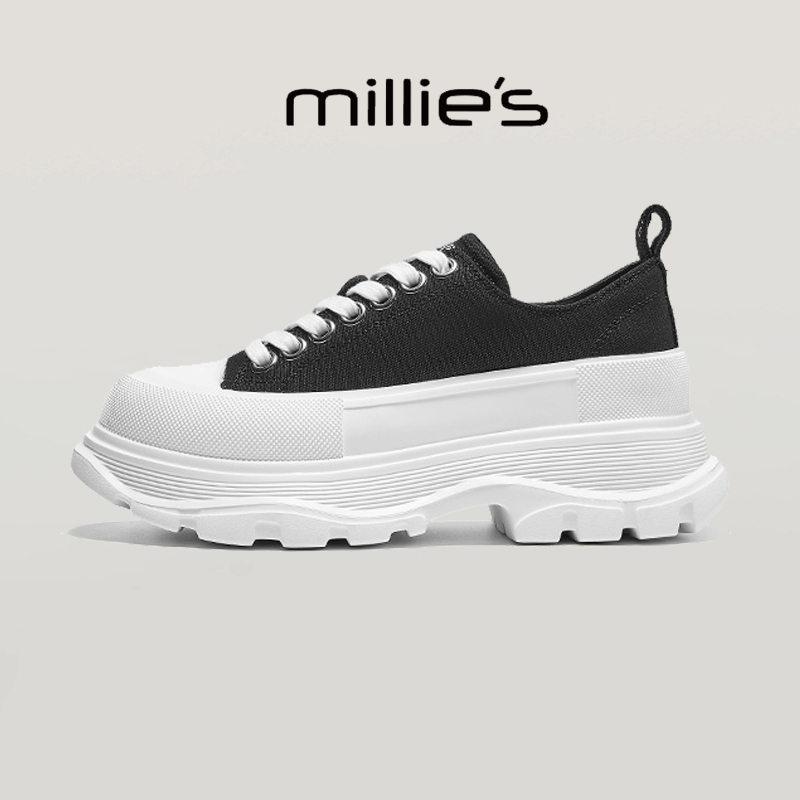 顺丰包邮高级感小白鞋增高板鞋