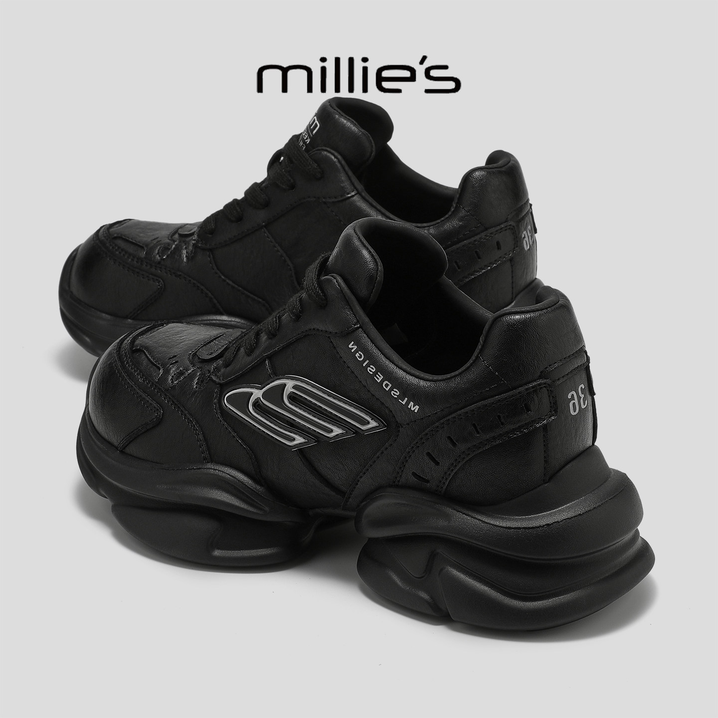 MILLIE'S/妙丽厚底休闲鞋女