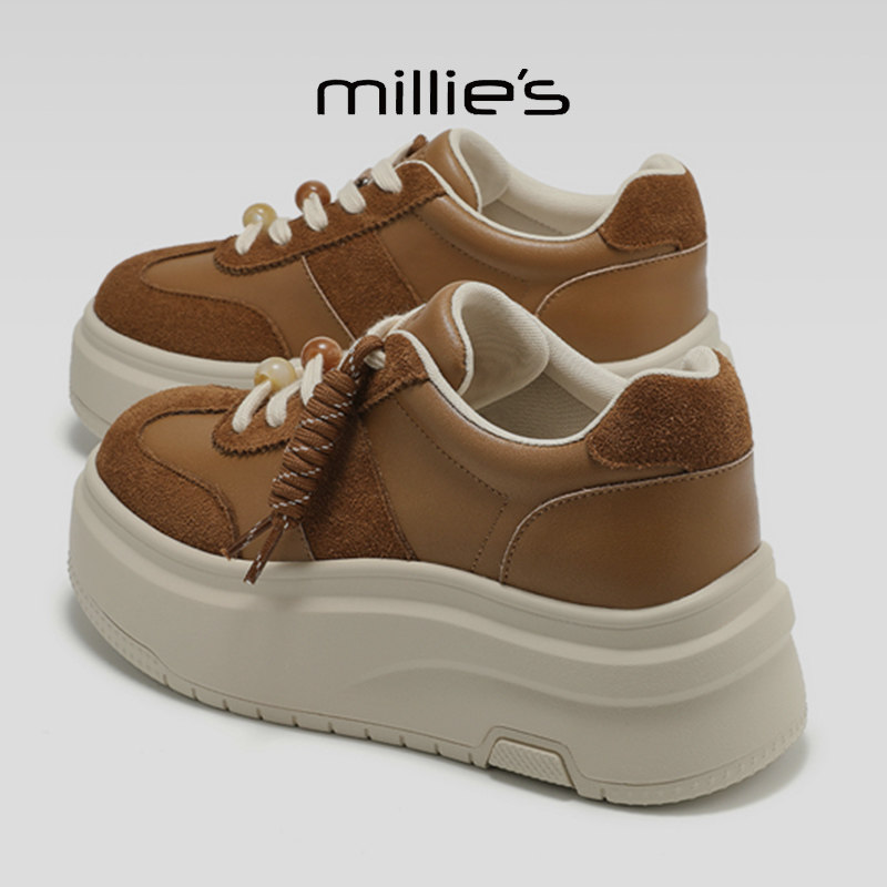 MILLIE'S/妙丽休闲风运动厚底鞋