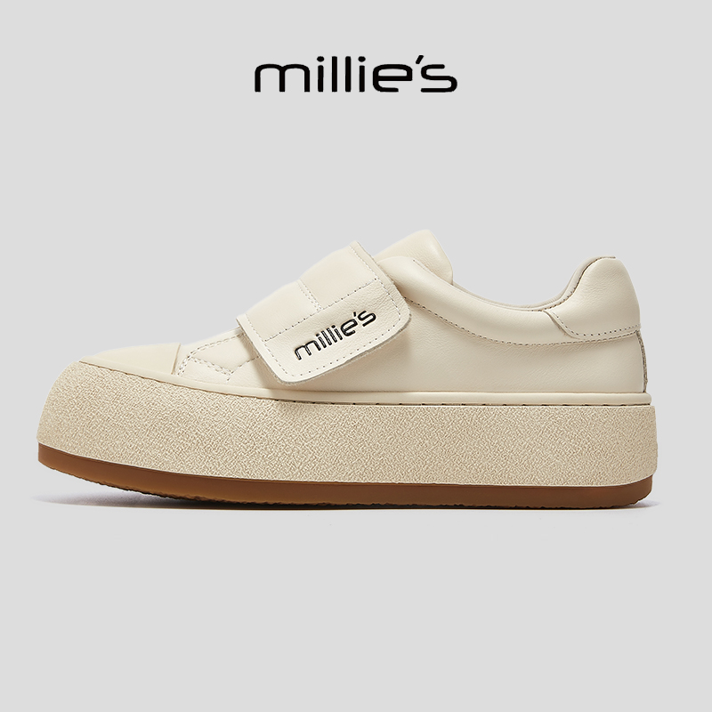MILLIE'S/妙丽魔术贴休闲板鞋