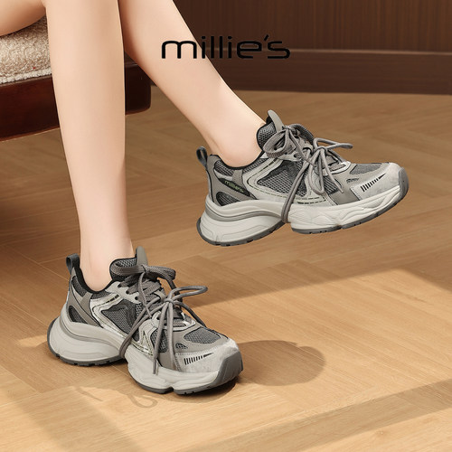 MILLIE'S/妙丽真皮时尚休闲鞋