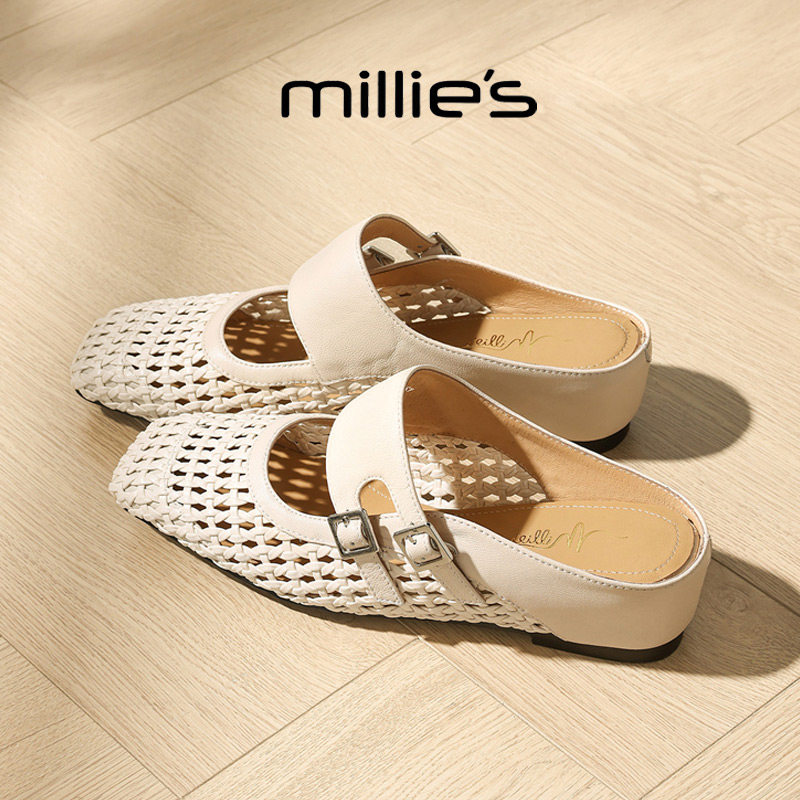 MILLIE'S/妙丽包头凉鞋