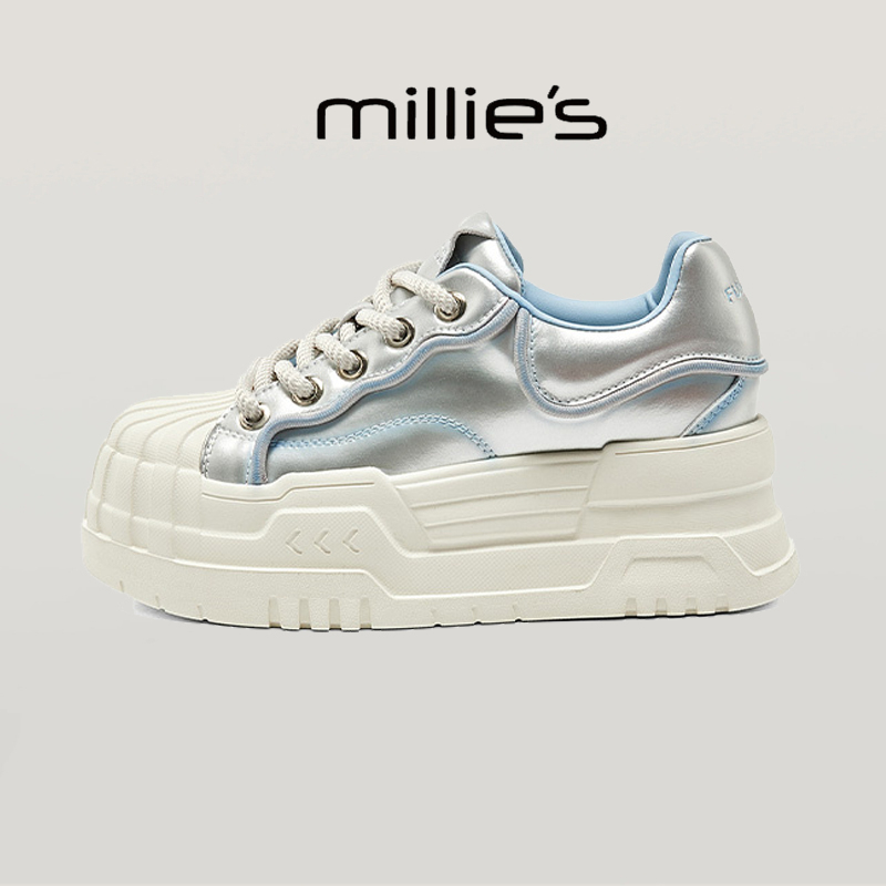 顺丰包邮2025新款妙丽圆头板鞋