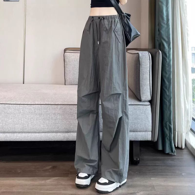 冲锋运动工装裤女春夏爵士hi