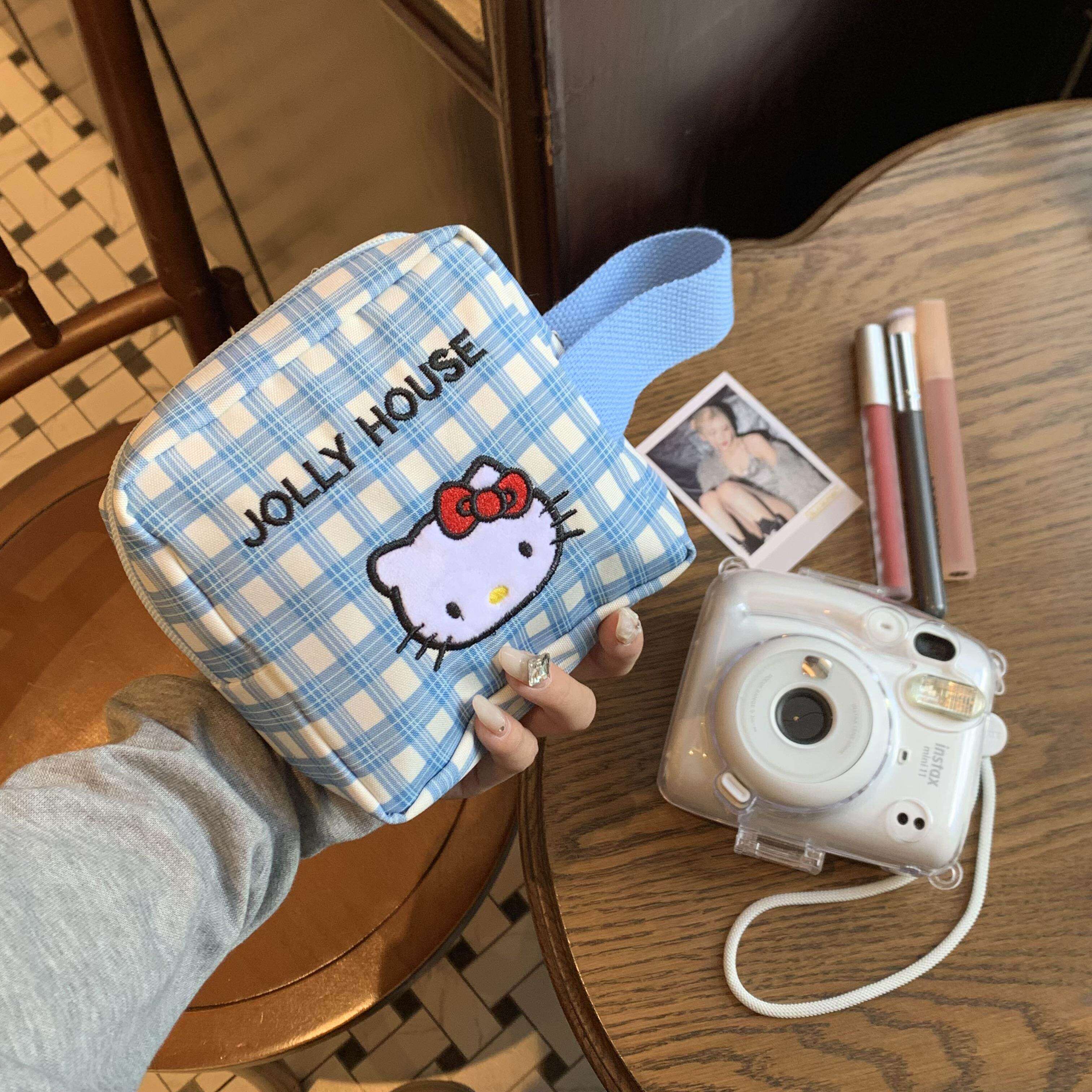 Kitty拍立得保护包女可爱富士mini12防摔相机包ccd便携收纳保护套