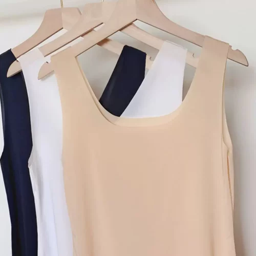 夏季冰丝无痕吊带背心女士薄款