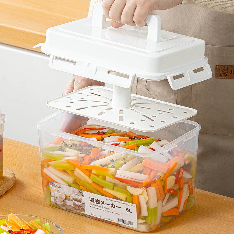 日本大容量泡菜坛子食品级腌制
