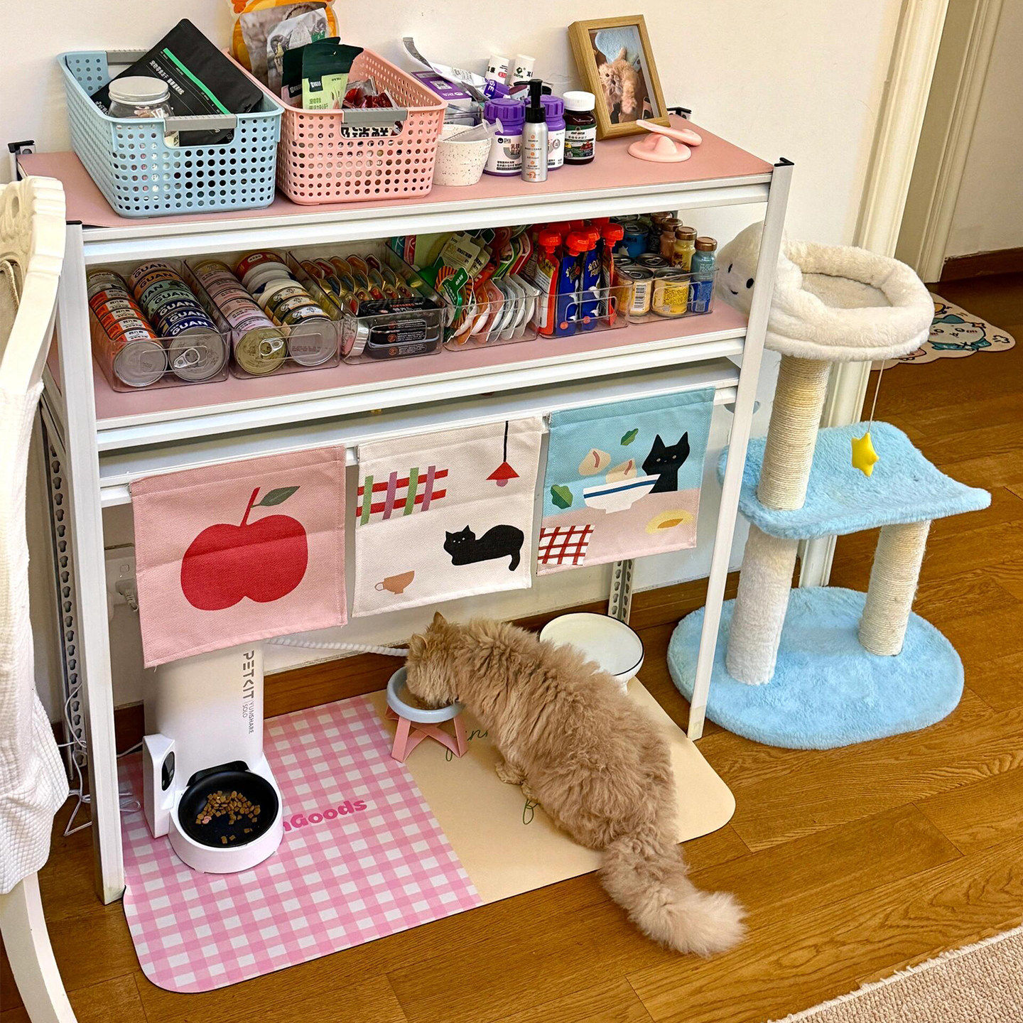 宠物餐垫猫咪狗狗吃饭垫子硅藻泥吸水防滑防水垫狗笼喂食垫碗垫