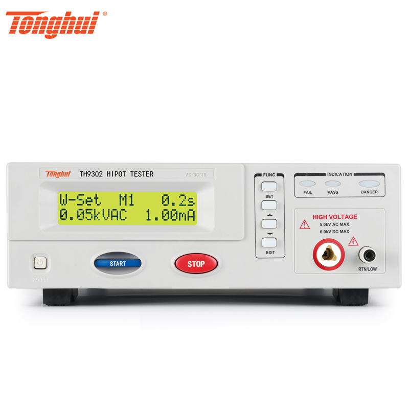 同惠程控耐压测试仪绝缘电阻测试仪TH9302/TH9302C/TH9302B高精度