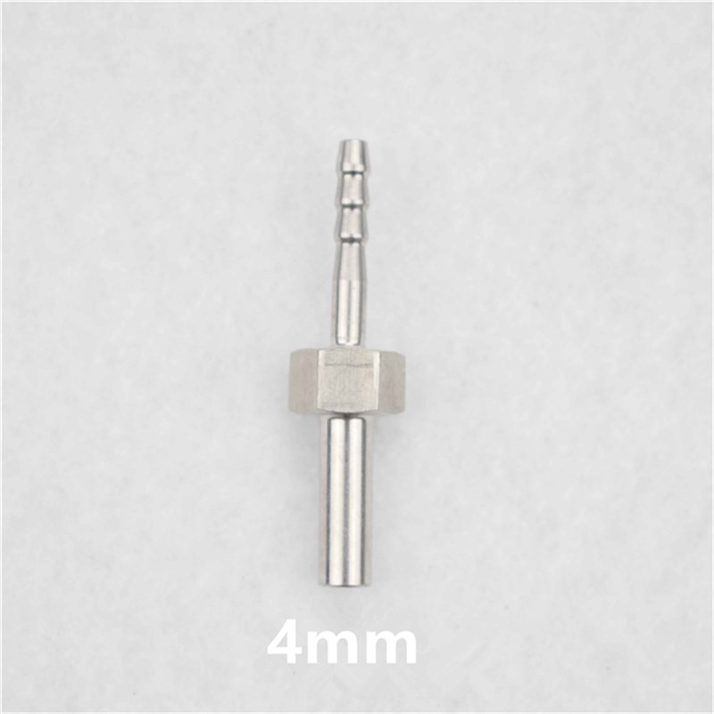 316不锈钢六角宝塔转接头 1/4光杆转宝塔 直管宝塔  4 6 8 10mm