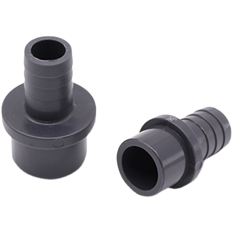 PVC4分宝塔接头UPVC软管接头软硬管快接软管直接6分1寸20变12