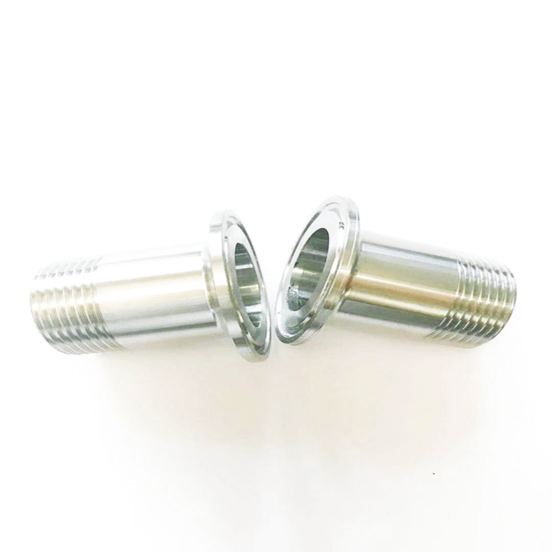 304不锈钢快装外丝卡箍外螺纹接头快接丝扣卡盘快速外牙直接1寸