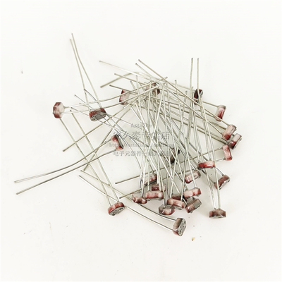 10只 5MM LDR光敏电阻GL5528/5506/5516/5537/553W9光电开关传感