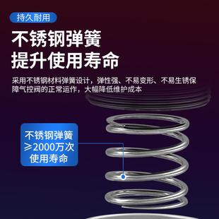 气动流体气控阀Q22HD 50切断阀管阀真空阀开关控制阀