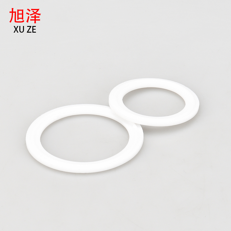 卫生级卡箍垫片不锈钢快装垫片耐高温四氟密封圈高温接头卡盘垫圈