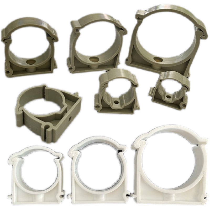 PPR管卡管夹卡扣卡排卡管件16202532406375110固定卡扣卡塑料管卡