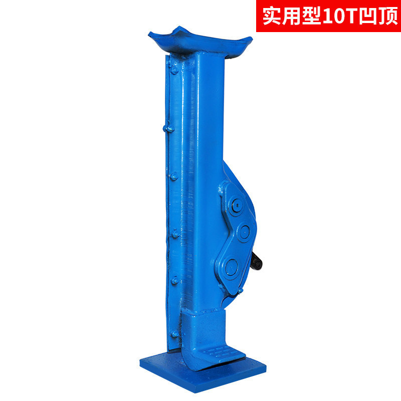 M手摇跨顶机械式千斤顶齿条起道机5吨10t20手动爪式螺旋机械钩顶