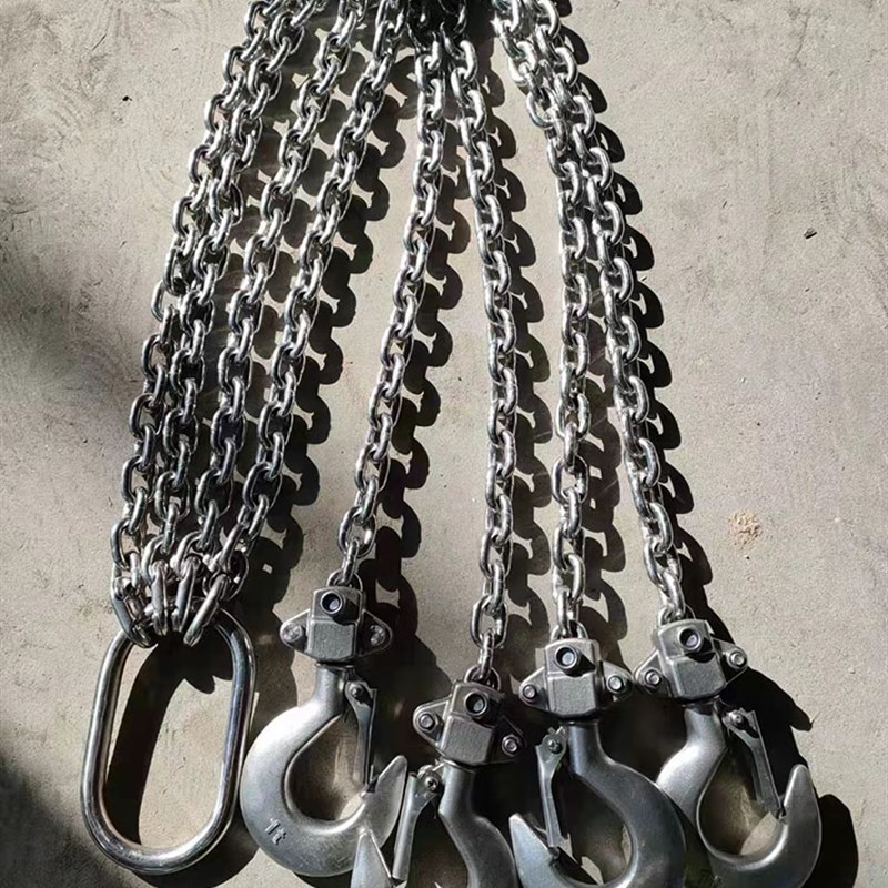 不锈钢链条吊钩起重吊链吊车吊具防腐防锈吊环挂钩子行车吊索具