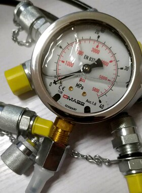 进口德玛仕压力表DMASS测压盒 挖掘机测压表液压油表测试仪表套装