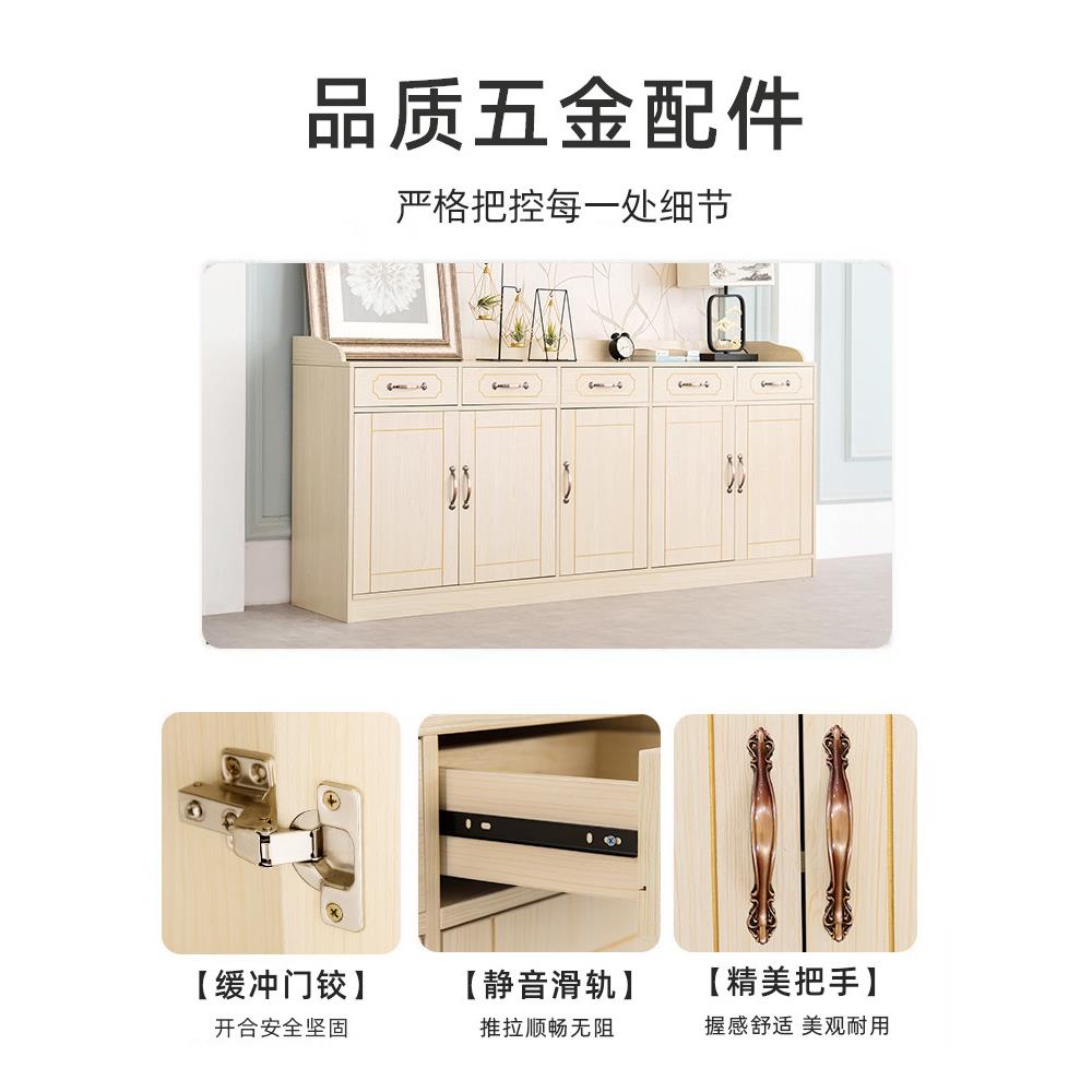欧雕花轻奢餐边厨柜储物柜茶水式柜客酒店备餐柜边柜家用房LDY厅