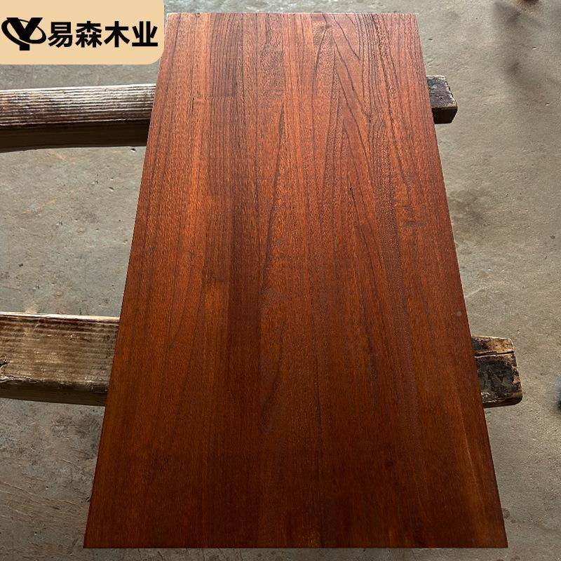 面制作实木桌面纯实木不贴皮桐升木桌面色颜任选降桌2吧台实木板图片