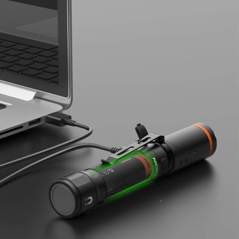 B7充1户i中型电转角手电强筒光户外高亮远射磁铁外B71i应急灯