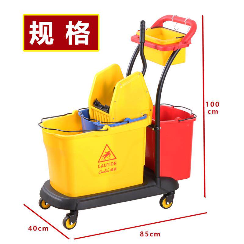 清洁榨水车挤水88986桶洗拖把手桶墩布桶保压挤水用器洁车宾馆家