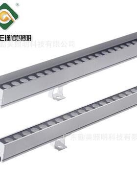 LED轮廓灯RGBW四基线条灯洗D控MX色512外立交桥轮廓亮线条灯QM化