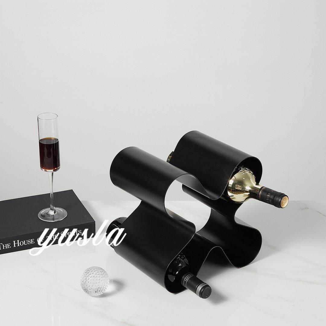 意摆式简摆约客厅电视柜酒柜红酒架红酒瓶AB1270柜子件金放属别墅