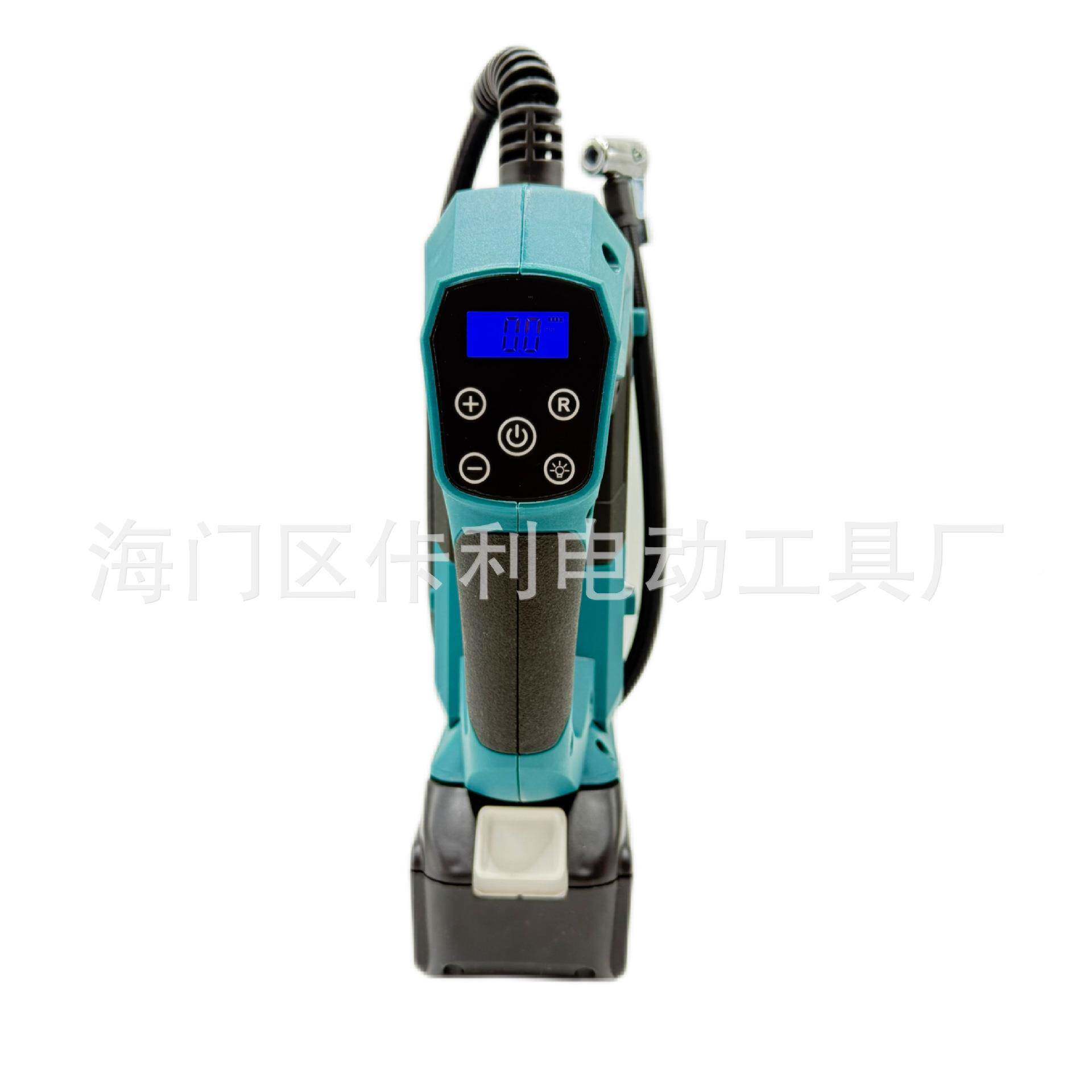 新款打气泵电车载轮携胎迷你充气泵便AVI牧田式插脚充式