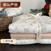 A类母婴级双层纱纯棉四件套纱布被套单件150x200x230全棉被罩双人