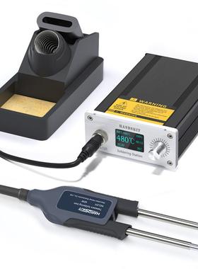 T焊1贴2大功率手S机维修镊子台片电容T12白色电阻控温焊台TM32芯