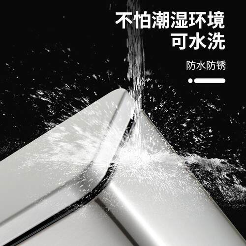 卧家用窄缝按5588压式不锈钢垃圾桶式带盖室双层盖弹卫生间5588