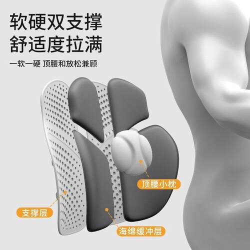 办公座椅护腰靠垫FSJ孕室久坐记忆棉垫靠背腰椅子腰靠腰枕靠背妇
