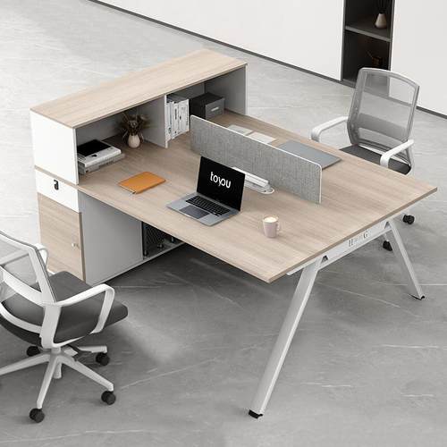 职员Y办公桌员工桌钢架办公桌双人办公桌2/4/6人桌办公ZHH-070Z01