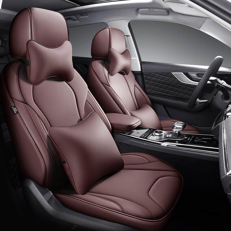 专车用红旗H5车座垫四季坐垫透舒适专皮质设72609汽计静音气四季