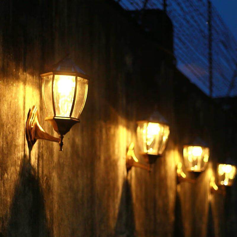 新中式太外能ST-24壁户灯防阳水庭院灯室外露台楼梯灯别墅门口家,家装灯饰光源,户外壁灯,淘宝优惠券,粉丝福利购,淘宝优惠卷