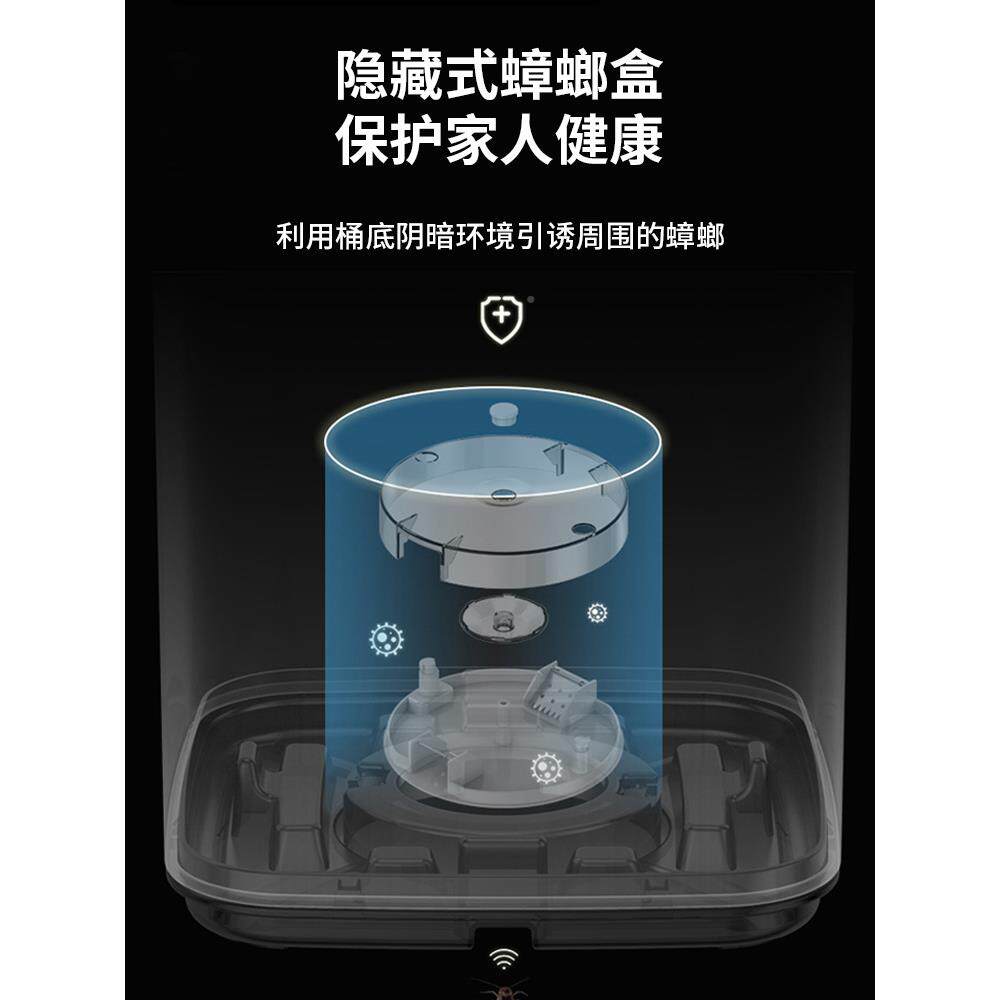 A54厨房分类2圾桶家用抽垃式干湿拉分离不锈钢带盖双层大号容F767