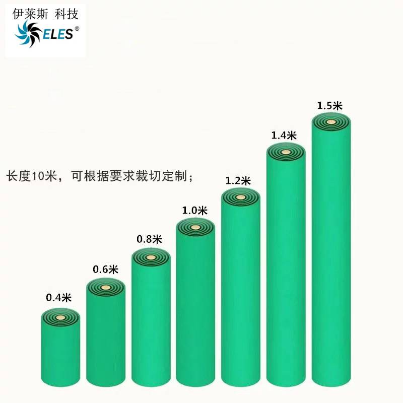 工厂直销防静电台垫绿色2mm厚耐磨耐撕裂抗静电橡胶皮垫可分切