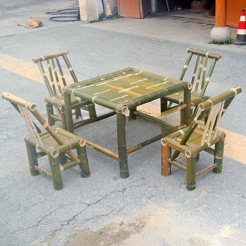 复古庭院竹桌椅组合竹椅子老式竹桌子户外方桌茶桌茶几竹制品家具,玩具/童车/益智/积木/模型,垂直悬浮玩具,淘宝优惠券,粉丝福利购,淘宝优惠卷