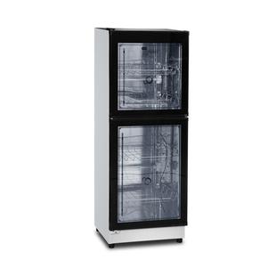 消毒碗柜 商用碗筷毒厨房消KSN餐不饮锈钢双门消毒柜小型家用台式